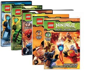 Pakiet: LEGO Ninjago. Rok węży część 1-5 - Hegner Michael, Hausner Peter