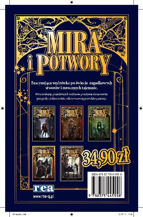 Pakiet: Mira I Potwory 1-5 - Ljungqvist Stefan | Książka W Empik