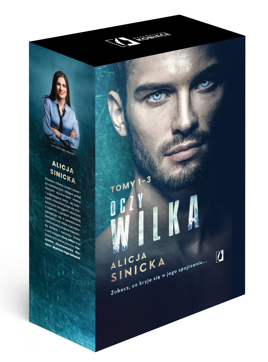 Pakiet: Oczy wilka / W jego oczach / Otwórz oczy - Sinicka Alicja