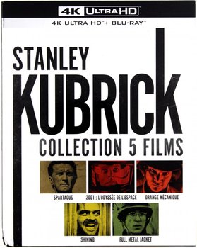 Pakiet: Odyseja kosmiczna / Full Metal Jacket / Lśnienie / Mechaniczna pomarańcza / Spartakus - Kubrick Stanley