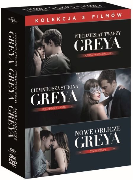 Pakiet: Pięćdziesiąt twarzy Greya - Foley James| Filmy Sklep EMPIK.COM