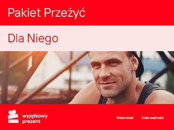 Pakiet Przeżyć dla Niego - Wyjątkowy Prezent - kod