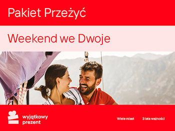 Pakiet Przeżyć Weekend we Dwoje - Wyjątkowy Prezent - kod