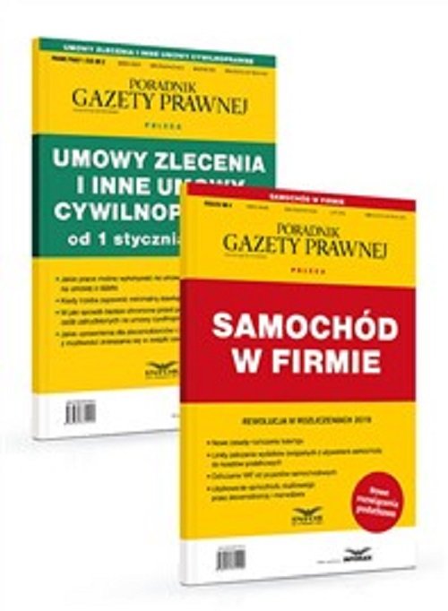 Pakiet Samochód W Firmie Umowy Zlecenia I Inne Umowy Cywilnoprawne Po Zmianach Od 1 Stycznia 2676