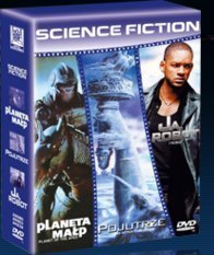 Pakiet: Sci-Fi - Emmerich Roland, Spielberg Steven, Burton Tim, Proyas Alex