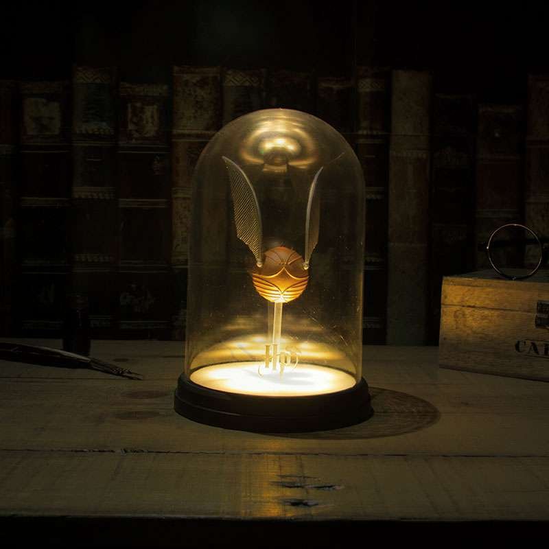 Lampka nocna Harry Potter Złoty Znicz dla dzieci do sypialni Prezent 20 cm