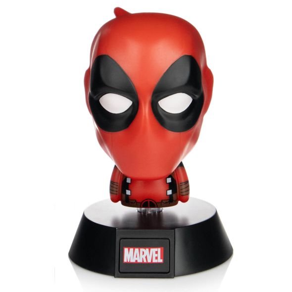 Lampa stojąca Marvel Deadpool lampki nocne biurkowe Figurka 3D 10 cm