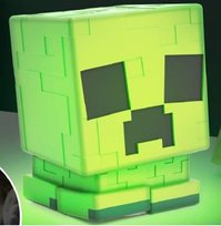 PALADONE Minecraft Creeper Lampka silikonowa z akumulatorem (15 cm)