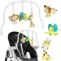 Pałąk z zabawkami/Łuk na krzesełko do karmienia, 120x56x80 cm, Ricokids