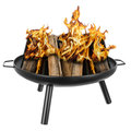 Palenisko Ogrodowe Duże aż 60cm na Ognisko Grill 9795 - Iso Trade