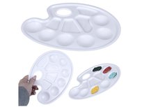 Paletka Paleta Malarska Szkolna Do Mieszania Farb