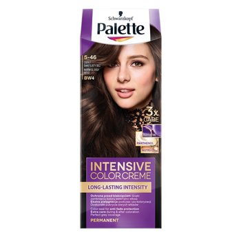 Palette, Intensive Color Creme Long Lasting Intensity, farba do włosów w kremie 5-46 Warm Glossy Beige - Palette