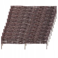 Palisada Ogrodowa 120x20cm Płotek Wiklinowy 10szt