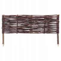 Palisada Ogrodowa 60x30cm Obrzeże Płotek Wiklinowy