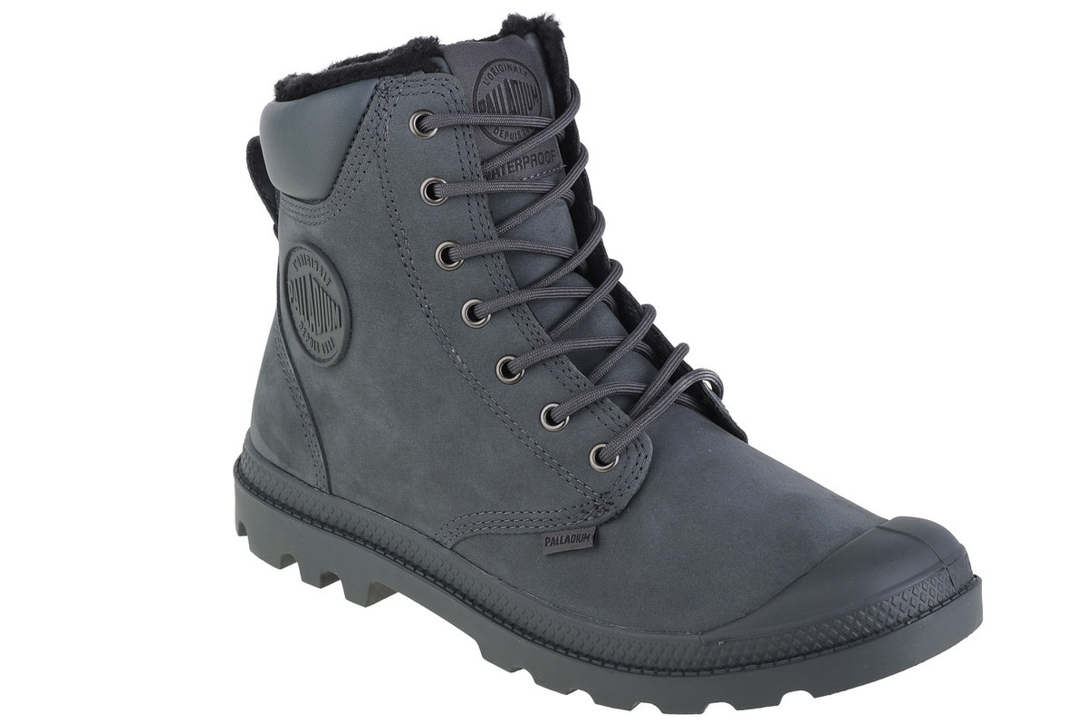 Palladium Unisex Pampa Sport Shearling Waterdichte Klassieke Laarzen, zwart, 47 EU