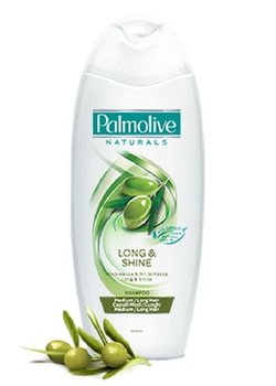 Palmolive, Naturals Long&Shine, szampon do włosów długich i półdługich, 350 ml - Palmolive