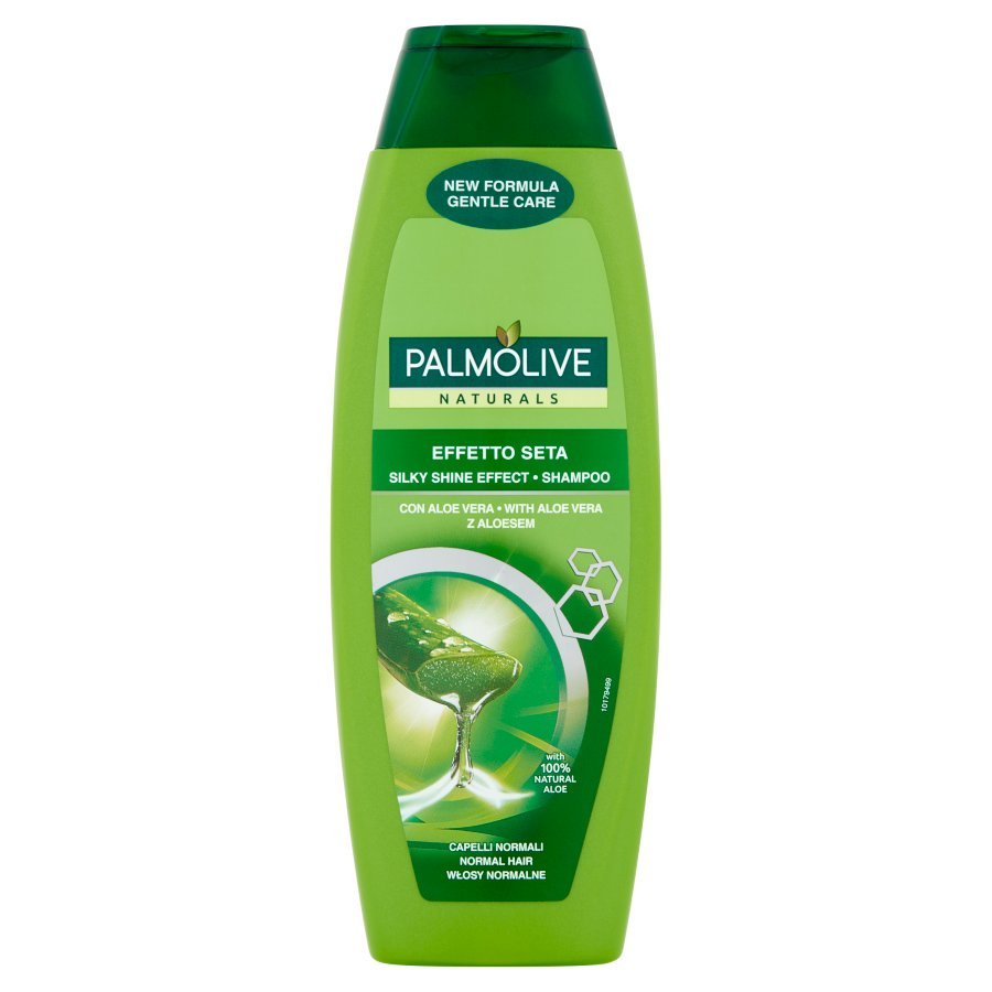 Zdjęcia - Szampon Palmolive Silky Shine Effect  do włosów z aloesem 350ml 