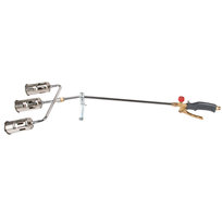 Palnik dekarski z potrójną dyszą 50mm, wąż 5m Proline