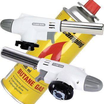 PALNIK GAZOWY NA KARTUSZE OPALARKA LUTLAMPA PIEZO REGULACJA + GAZ KARTUSZ - Eddcom