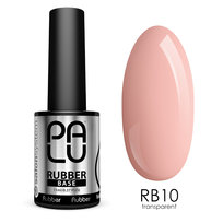 Palu Baza 3w1 Rubber Base Nr 10 Peach- Nadbudowująca Baza Kauczukowa 11ml