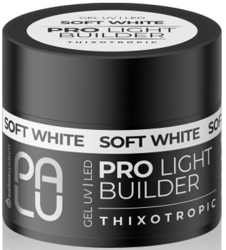 Palu, Żel Budujący, Builder Soft White, 90g - PALU COSMETICS