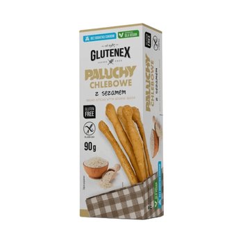 Paluchy chlebowe z sezamem bez dodatku cukrów 90g Glutenex - GLUTENEX
