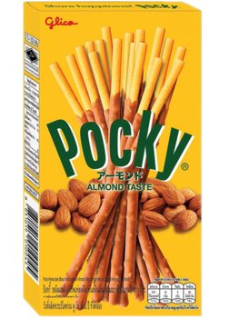 Paluszki Pocky Almond Taste z migdałami 43,5g - Glico - Glico
