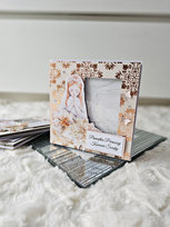 Pamiątka pierwszej komunii świętej dla dziewczynki shaker card - MyPerfectDay