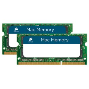 Pamięć Corsair Mac SODIMM 8 GB (2x4 GB) DDR3 1066 MHz CL7 Pamięć dla systemów Mac, zgodna z Apple — czarna - Corsair