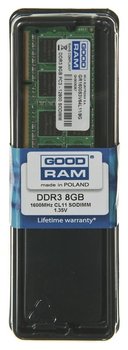 Pamięć DDR 3 GOODRAM GR1600S3V64L11/8G, 8 GB, 1600 MHz, 11 CL - GoodRam
