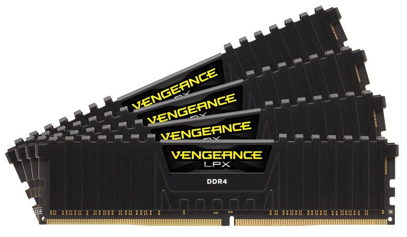 Pamięć DIMM DDR4 Corsair Vengeance LPX, 32 GB, 2666 MHz, 16 CL