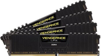 Pamięć DIMM DDR4 CORSAIR Vengeance LPX CMK32GX4M4B3200C16, 32 GB, 3200 MHz, CL16 - Corsair