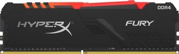 Pamięć DIMM DDR4 HYPERX Fury RGB HX424C15FB3AK2/16, 16 GB, 2400 MHz, CL15 - HyperX
