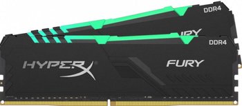 Pamięć DIMM DDR4 HYPERX Fury RGB HX430C15FB3AK2/16, 16 GB, 3000 MHz, CL15 - HyperX