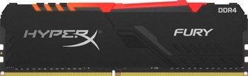 Pamięć DIMM DDR4 HYPERX Fury RGB HX432C16FB3A/8, 8 GB, 3200 MHz, CL16 - HyperX