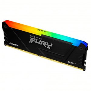 Pamięć komputerowa Kingston FURY Beast RGB 16 GB 3600 MT/s DDR4 CL18 DIMM KF436C18BB2A/16 - Kingston