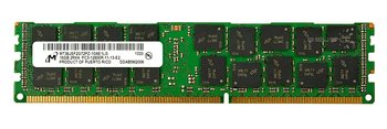 Pamięć RAM 1x 16GB Micron ECC REGISTERED DDR3  1600MHz PC3-12800 RDIMM | MT36JSF2G72PZ-1G6 - Micron