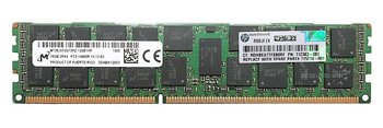 Pamięć RAM 1x 16GB Micron ECC REGISTERED DDR3  1866MHz PC3-14900 RDIMM | MT36JSF2G72PZ-1G9 - Micron