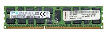 Pamięć RAM 1x 16GB Samsung ECC REGISTERED DDR3  1333MHz PC3-10600 RDIMM | M393B2G70DB0-YH9 - Samsung Electronics