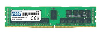 Pamięć RAM 1x 32GB GoodRAM ECC REGISTERED DDR4 2Rx4 2666MHz PC4-21300 RDIMM | W-MEM2666R4D432G - GoodRam