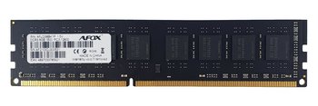 Pamięć RAM 1x 8GB Afox NON-ECC UNBUFFERED DDR3 1600MHz PC3-12800 UDIMM | AFLD38BK1P - AFOX