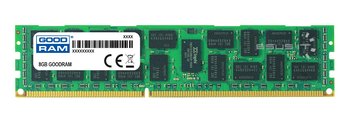 Pamięć RAM 1x 8GB GoodRAM ECC REGISTERED DDR3 2Rx4 1600MHz PC3-12800 RDIMM | W-MEM1600R3D48G - GoodRam