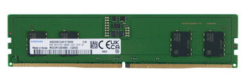 Pamięć RAM 1x 8GB Samsung NON-ECC UNBUFFERED DDR5 4800MHz PC5-38400 UDIMM | M323R1GB4BB0-CQK - Samsung Electronics