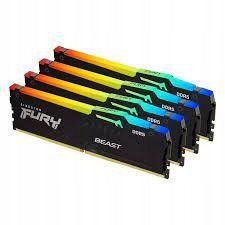 Pamięć RAM Kingston 64GB DDR5-6000/KIT4 KF560C40BBAK4-64 - Inny producent