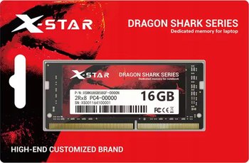 Pamięć RAM X-Star Dragon DDR4 16GB 1,2v PC4 2666MHz do laptopa Intel & AMD - X-Star