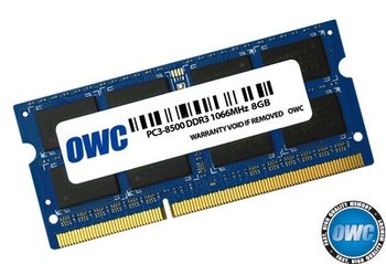 Pamięć SO-DIMM DDR3 OWC, 8 GB, 1066 MHz, 7 CL - OWC