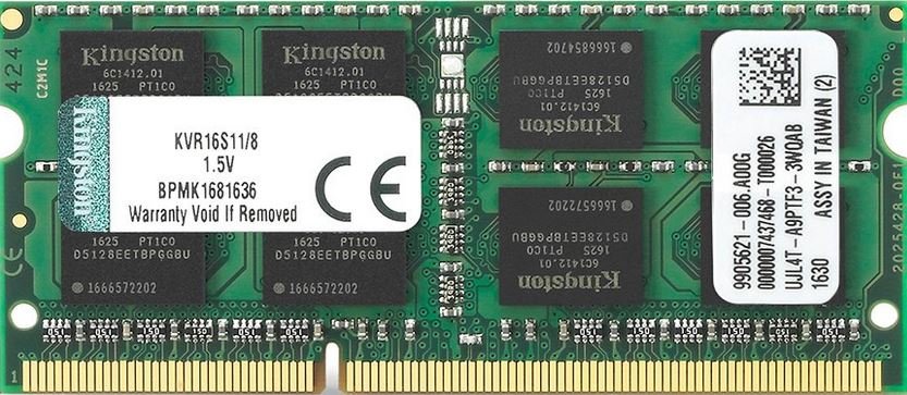 So-Dimm Ddr3 8G 1600Mhz Micron Chip Lv 1,35V Afsd38Bk1L - AFOX