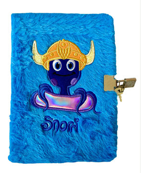 PAMIĘTNIK PLUSZOWY NA KŁÓDKĘ PAMIĘTNIKI NOTES - Inna marka