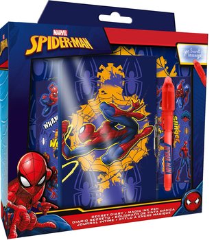 Pamiętnik z magicznym długopisem Spiderman SP50069 - Kids Euroswan