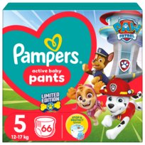 Pampers Active Baby Pants Pieluchomajtki, rozmiar 5, 66 szt. (11-17 kg)